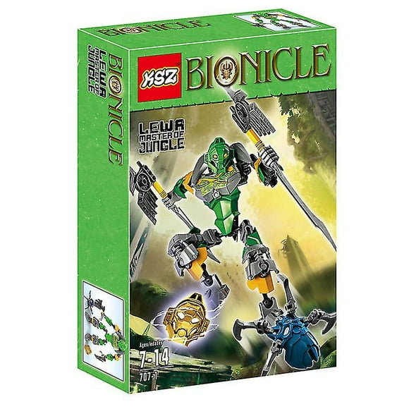 Bionicle Master Of Jungle Lewa Action Figures Building Block Toys Set For Kids Christmas Boy Gift Compatible 70784