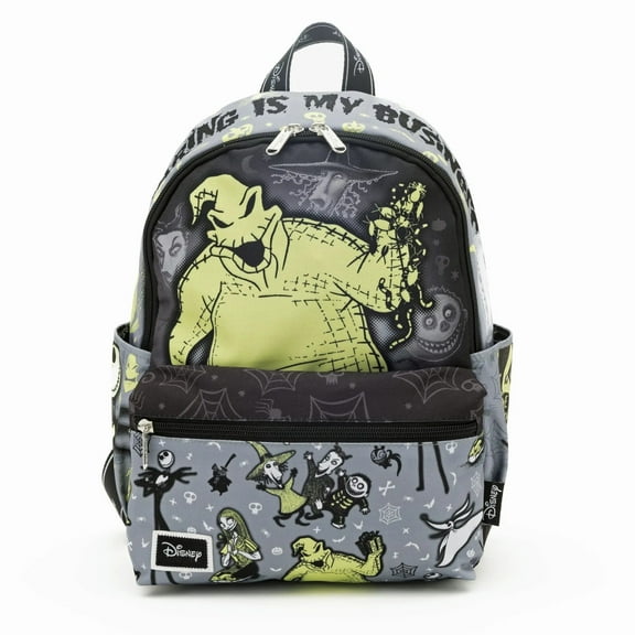 Disney's Kids Oogie Boogie Nylon Backpack, Black