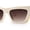 Ivory Brown, variant on Womens Rectangular Thick Rim Gothic Cat Eye Plastic Sunglasses Tortoise Brown