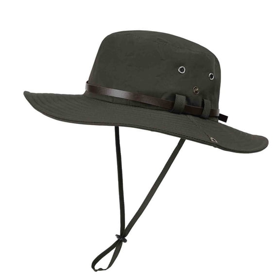 Iyufng Unisex Sun Hat Outdoor Hiking Bucket Hat with Adjustable Drawstring