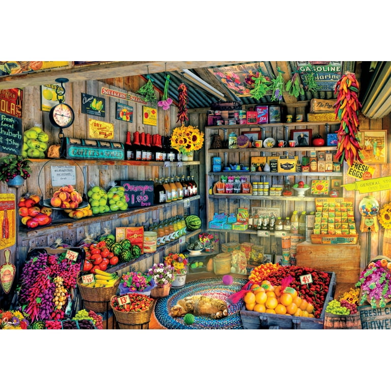 Buffalo Games 2000-Piece Farm Fresh Jigsaw Puzzle, Interlocking