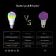 thumbnail image 4 of Bombillas Led Inteligentes Wifi MoesHouse Tuya Bombilla LED inteligente E27 RGB Bombilla LED para Alexa Google Home Kuymtek Para estrenar, 4 of 5