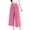 Hot Pink, variant on Lounge Pants for Women Oversize Fashion Solid Color Casual Trousers Elastic Waist Pants Long Pants With Pockets