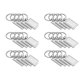 thumbnail image 1 of 24 Piezas Sublimación en Blanco de Transferencia de de Metal Rectangular Llaveros en Blanco para Manualidades DIY Suministros, 1 of 7