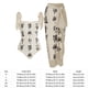 thumbnail image 5 of Traje De Baño Damas 2 piezas de traje de baño de playa para mujer con cordones y vestido para deportes acuáticos (L Beige), 5 of 8