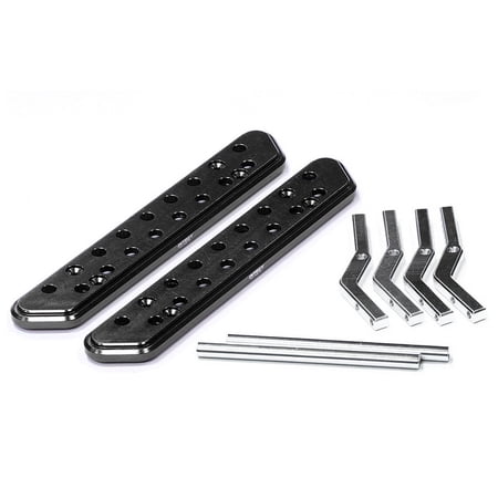 Integy RC Toy Model Hop-ups C24693BLACK Billet Machined Side Step Running Board (2) for Axial SCX-10  Dingo & Honcho price history on PriceWatchPro