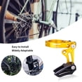 thumbnail image 4 of Greeniant Guía de cadena de bicicleta 35mm-31,8mm aleación de aluminio marco de un solo disco Protector E tipo tensor reemplazo con arandelas Ciclismo Oro, 4 of 6