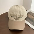thumbnail image 3 of Outdoor Sports Gift Hot Sale Sunscreen and Shading Hat Trucker Cap Retro Cotton Versatile Trendy Dad Hats Baseball Cap Sun Hat Hip Hop Gorras 06, 3 of 8