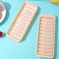 thumbnail image 3 of Ice Cube Tray, Long Ice Stick Tray plastic with Lid, Rectangular Narrow Stick, Reusable, Flexible, Easy Release, for Small Mouth Sport Bottles, Juice Bottles, Cocktail Parties, 3 of 6