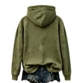 thumbnail image 4 of longantii Women's I'm Ready for The BER Months Hoodie, Fall Long Sleeve Hooded Sweatshirt, Casual Thanksgiving Print Pullover Top, Soft Comfortable Women's Sweatshirt, 4 of 4