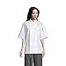 thumbnail image 3 of Uncommon Threads 0478-2508 4Extra Grand Tahoe Manteau de Chef à Manches Courtes pour Femmes en Blanc, 3 of 4