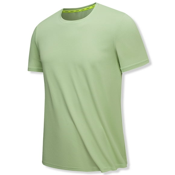 Meichang Moisture Wicking Shirts for Men Big and Tall Quick Dry Athletic Exercise Active Gym Performance Short Sleeve Tee Tops