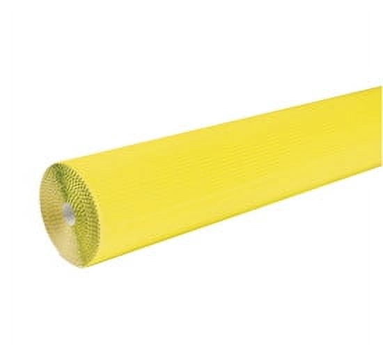 Corobuff Corrugated Paper Roll, 48-inch x 25-foot, Canary Yellow