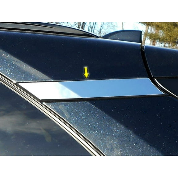 Stainless Steel Rear Window Set 2Pc Fits 2019-2020 Toyota Rav4 RHE19180 QAA