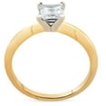 thumbnail image 3 of Pompeii 1ct Princess Cut Diamond Solitaire 14k Yellow Gold Engagement Ring, 3 of 3