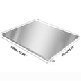 thumbnail image 2 of 304 Stainless Steel, Extra Large Cookie Sheet, Pastry Board, 19.69*15.75in, Kitchen Baking, Silver Finish, 1 Pc, 2 of 5