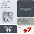 thumbnail image 2 of CMF Auriculares Inalámbricos Buds Pro 2, Audio de Alta Resolución, Cancelación de Ruido Híbrida de 50 dB, Llamadas Bluetooth, hasta 43 H de Reproducción (Naranja), 2 of 8