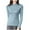 Green, variant on biudgviw Pajama Tops for Women Modal Crew Neck Long Sleeve Sleep Shirts Built in Bra Ultra Soft Slim Fit Lounge Tops Blouses