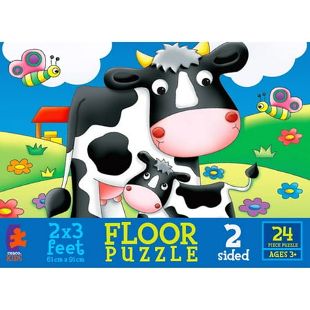 Ceaco Life on the Farm Floor Puzzle, 24-Pieces