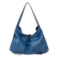 thumbnail image 1 of T Tahari Liza Sac Hobo en Cuir, Turquoise, 1 of 3