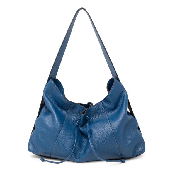 T Tahari Liza Sac Hobo en Cuir, Turquoise