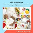 thumbnail image 3 of Kit y Libro de Pinta Cons Dedos, Kit de Pinta para Niños Para Niños Cubierta Sellada Para Murales de Pared, 3 of 7