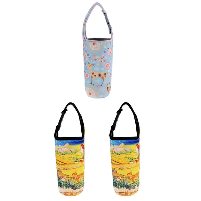 3 Bolsas Portavasos Para Viajes Al Vacío De 30 Oz Con Aislamiento Sunnimix Bolsa portavasos