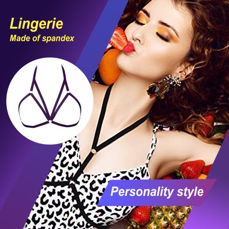 

Women Lingerie Erogenous Elasticity Dating Ductility Impressive Strappy Chic Women Harness Bra