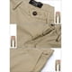 thumbnail image 4 of Pantalón Casual Ajustado para Hombre con Tejido Elástico en Color Caqui 38W 31L, 4 of 5