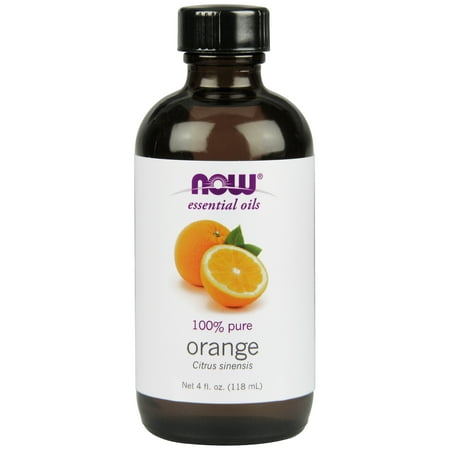Citrus Reticulata Essential Oil NOW Essential Oils, Orange Oil, Uplifting Aromatherapy Scent, Cold Pressed, 100% Pure, Vegan, 4-Ounce ()