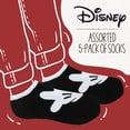 thumbnail image 2 of Calcetines Disney Mickey Mouse para mujer, paquete de 5, no se muestran, 2 of 5
