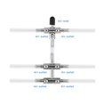thumbnail image 2 of Fish Tank Air Flow Control Lever Valve Stainless Steel Oxygen Distributor Splitter For Aquarium, 2 of 5