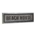 thumbnail image 1 of Cheungs 5285 Galvanized Metal Rectangular Beach Sign Wall Decor in Black Trim, 1 of 1