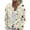 Beige, variant on Women's Fashion Christmas Printed Long Sleeve Knitted Cardigan Button Down Jacket, Holiday Themed Cozy Outerwear for Festive Seasons and Gatherings,Army Green L