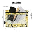 thumbnail image 3 of ALAZA 2 Pack Pencil Pouch Cartoon Ducks Pencil Case for 3 Ring Binder Clear Window Pencil Bag Organizers, 3 of 6
