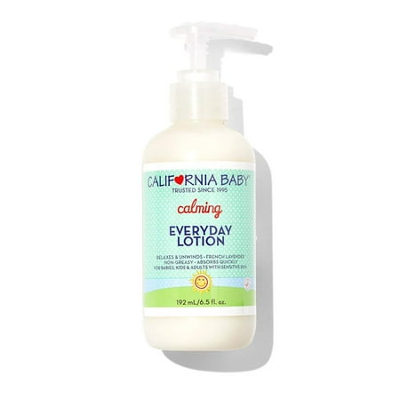 California Baby Calming Everyday Lotion For Sensitive Skin - French