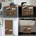 thumbnail image 4 of Sofa Armrest Organize remote holder bedside caddy organizer with 5 pockets，non-slip couch remote control holder couch armchair caddy accessories ( 35"x12.4"), 4 of 7