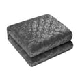 thumbnail image 3 of Grace Living Xavion Crushed Velvet Comforter Set - Soft and Shiny, 3 of 5