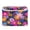 Vividly Colored Flowers, variant on Large Fliplid Foldable Storage Bin Boxes Cubes Baskets with 2 Handles for Clothes Books 16.5x12.6x11.8 Inch Vividly Colored Flowers