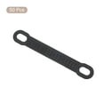 thumbnail image 3 of Uxcell 50Pack Non-Slip Silicone Hanger Grips Clothes Hanger Strips, Black 3.94" x 0.47", 3 of 6