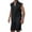 Black##1, variant on jsaierl Men's Linen Solid Shorts Sets Summer Sleeveless Tracksuit V-Neck Workout Vest Top Casual Yoga Beach Outfits