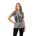 thumbnail image 2 of LOVE Great Dane Dog Women's Fashion Relaxed T-Shirt Tee Heather Grey X-Large, 2 of 5