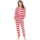 thumbnail image 1 of Pijama a rayas para mujer, ropa de dormir de Navidad, mono de manga larga con capucha, mono de invierno, ropa de dormir femenina, 1 of 4