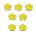 thumbnail image 1 of 7pcs Japanese Style Ceramic Sakura Flower Chopstick Rest Spoon Fork Knife Holder, Yellow, 1 of 5