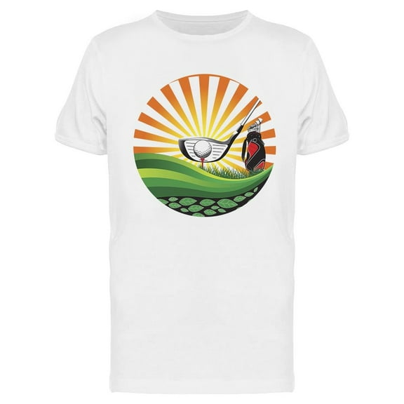Golf Course T-Shirt Men -Image by Shutterstock, Male Small