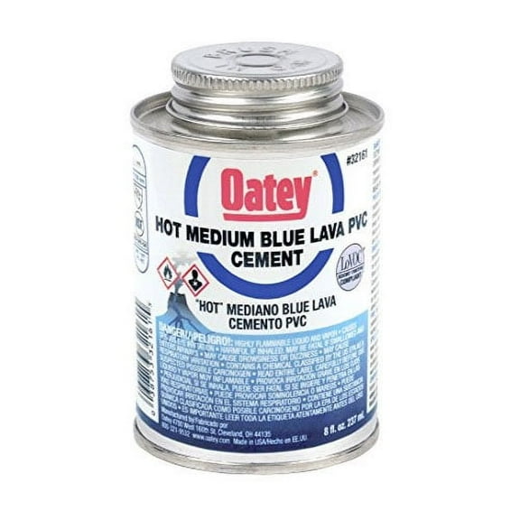 OATEY COMPANY 32161 8OZ Blue Lava PVC Cement