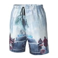 thumbnail image 5 of Ghostbusters Frozen Empire Film Men's Beach Shorts Swim Trunks Casual Quick Dry Board Shorts Swimwear with Mesh Lined and Pockets, 5 of 8