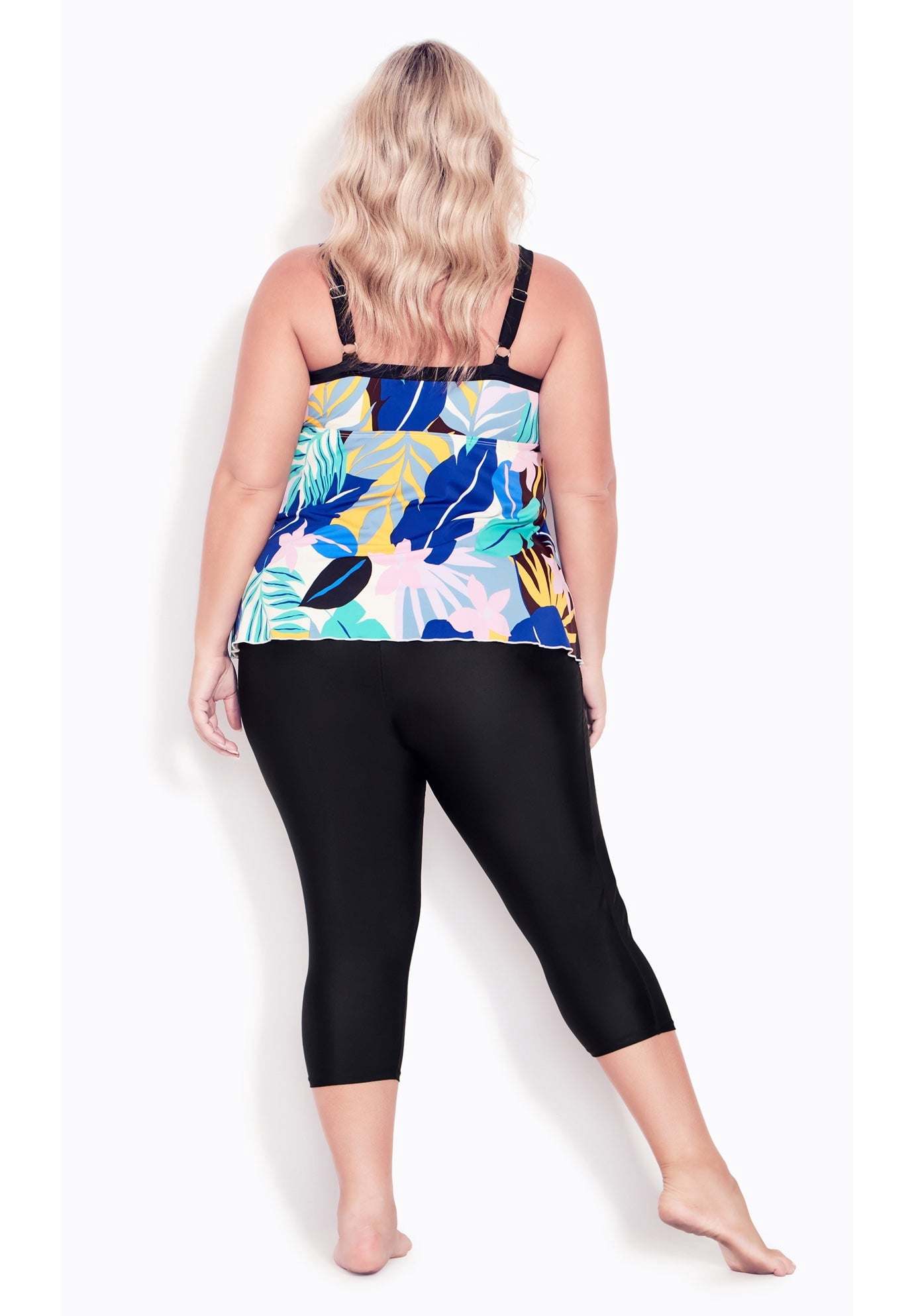 Avenue Women's Plus Size Swim Capri