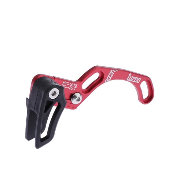 Highdealcrafts Chain BB Mount 05 03 30T-40T Protector de plato individual 05 Rojo Cola Guía de cadena