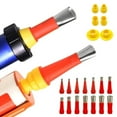 thumbnail image 5 of RANMEI Stainless Steel Caulk Nozzle Applicators With Bases Caulk Finisher Sealant Tool, 5 of 5